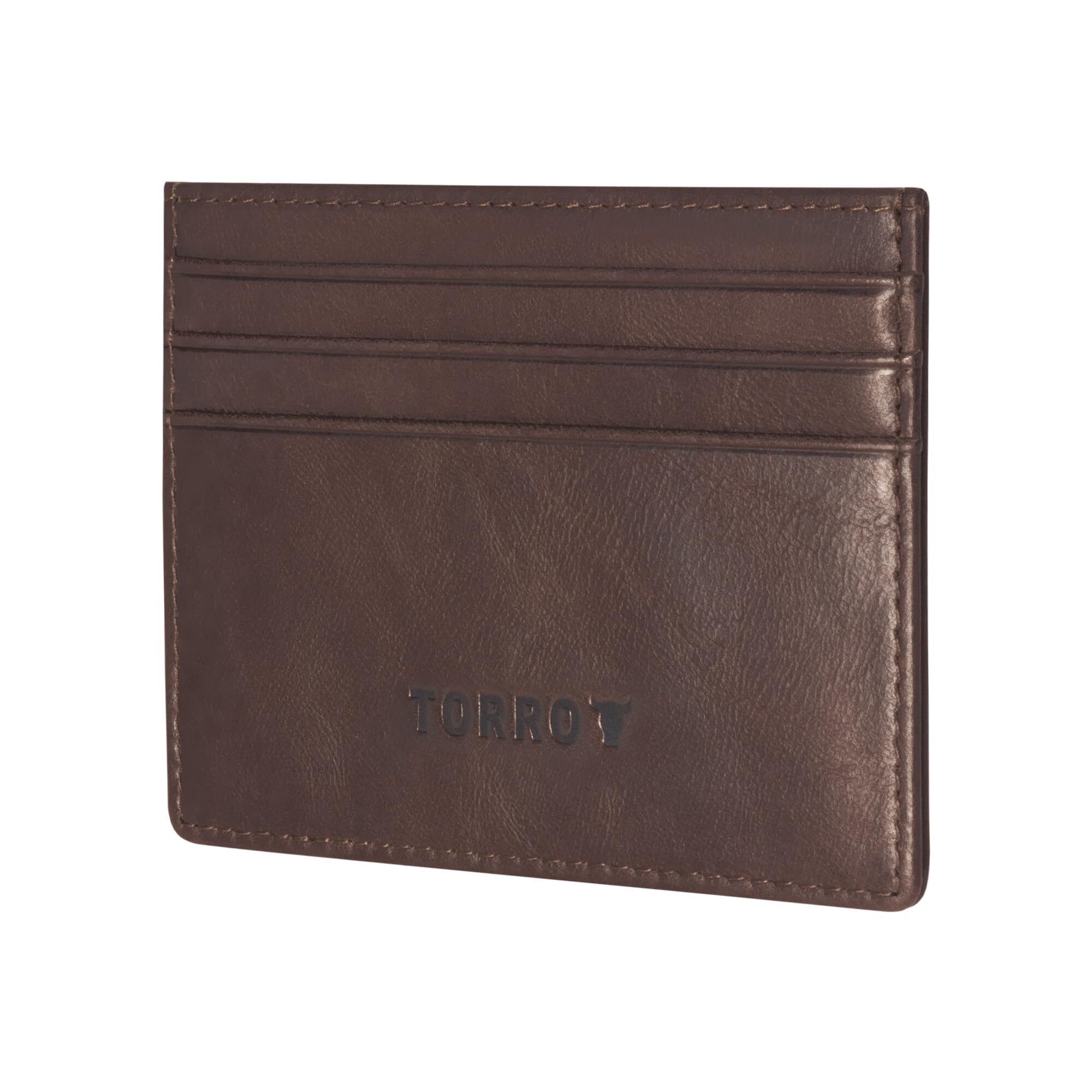 2428 Card Holder Leather Credit Card Holder Slim Wallet Compatible